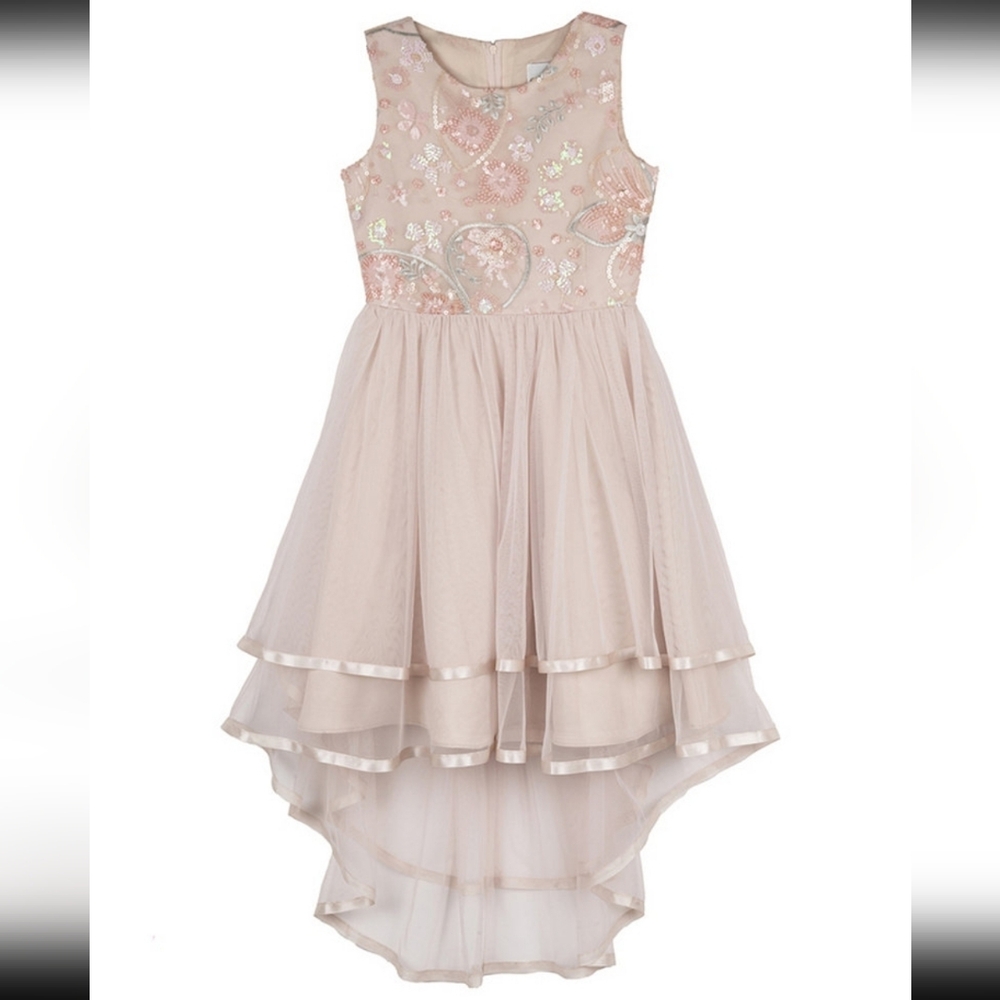 Like New Girls' Rare Editions Sequence Formal Party Dress Size 6